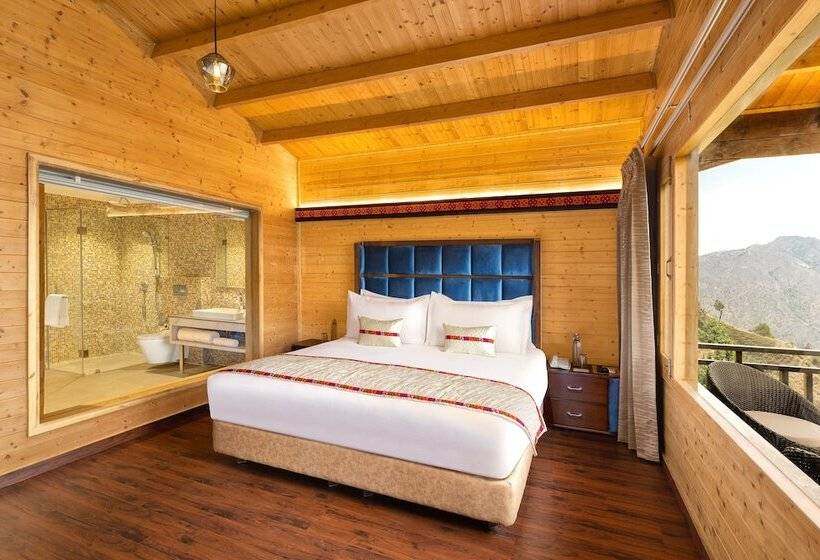 בית מלון כפרי Justa Cliffend Resort & Spa Mashobra