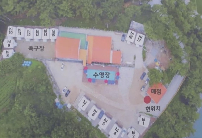 פנסיון Namhae Healing Island Glamping