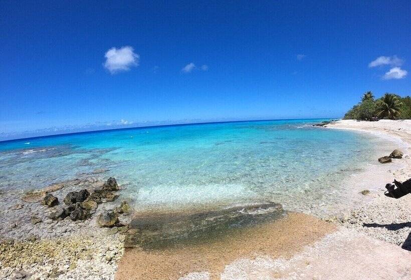 ベッドアンドブレックファースト Moana Breeze Rangiroa   Rental Car Included   Air Conditioning   Wi Fi