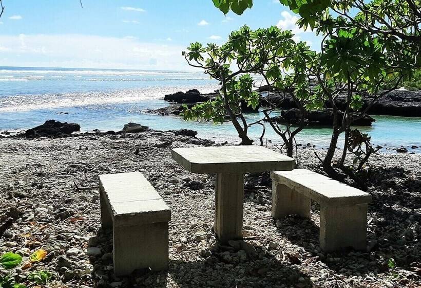 ベッドアンドブレックファースト Moana Breeze Rangiroa   Rental Car Included   Air Conditioning   Wi Fi