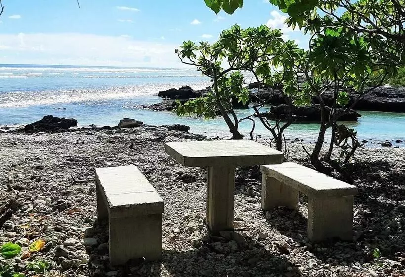 تختخواب و صبحانه Moana Breeze Rangiroa   Rental Car Included   Air Conditioning   Wi Fi