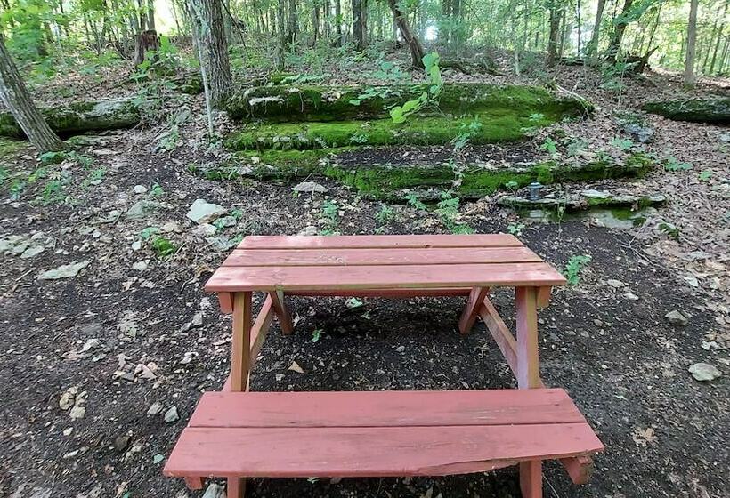 호텔 Treetopper Fully Set Up Tent Site With Bbq, Firepit, Outdoor Pool & Hiking