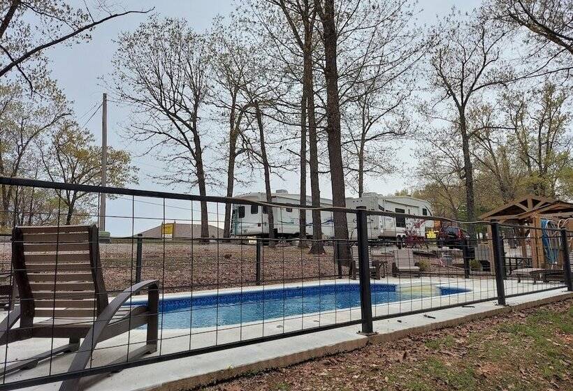 호텔 Treetopper Fully Set Up Tent Site With Bbq, Firepit, Outdoor Pool & Hiking