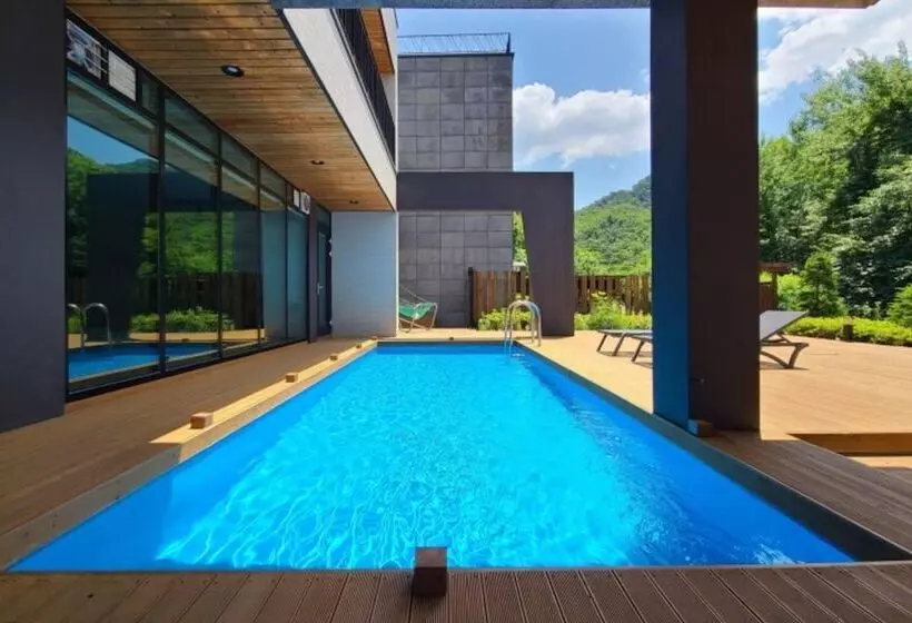 پانسیون Pocheon Forest Pool Villa