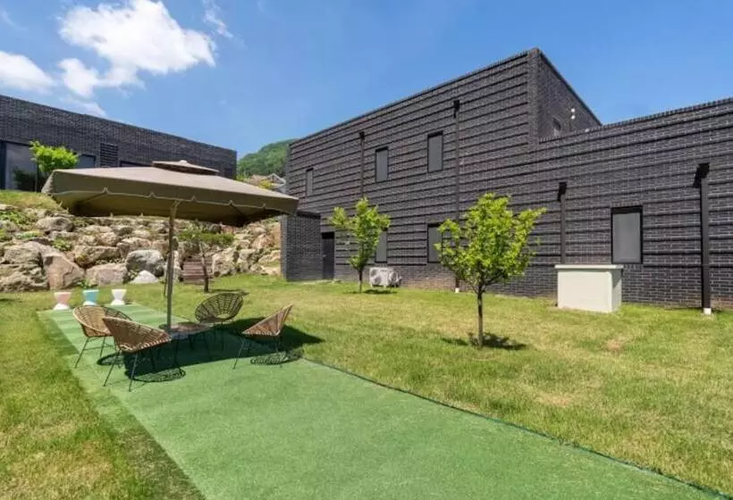 ペンション Gapyeong Adiel Pool Villa