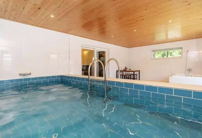 ペンション Gapyeong Adiel Pool Villa