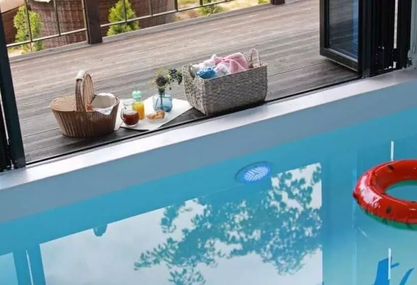 ペンション Gyeongju Pool Villa New Valley