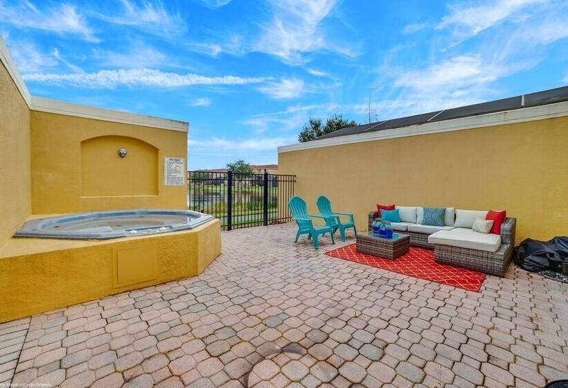 Newly Renovated, Spacious 3bd/2.5ba Villa With Lake View, Near Disney #3tv709