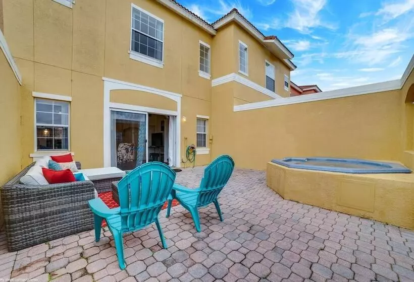 Newly Renovated, Spacious 3bd/2.5ba Villa With Lake View, Near Disney #3tv709