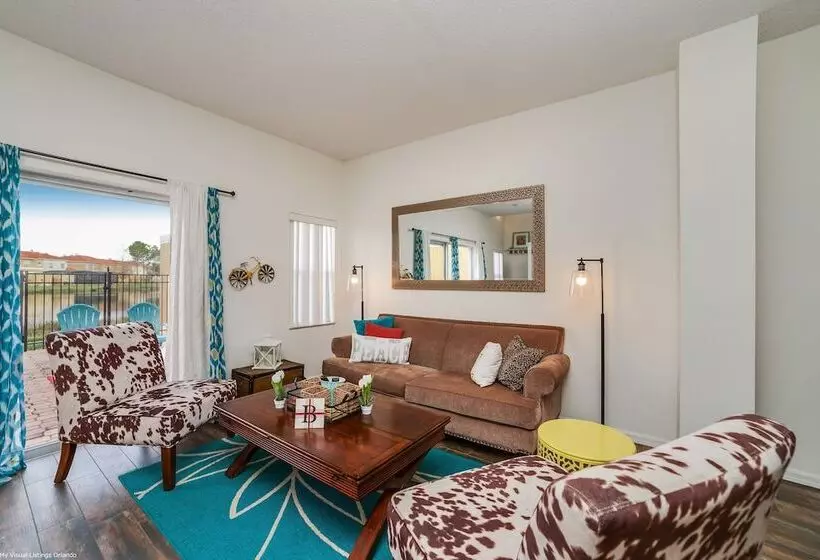 Newly Renovated, Spacious 3bd/2.5ba Villa With Lake View, Near Disney #3tv709