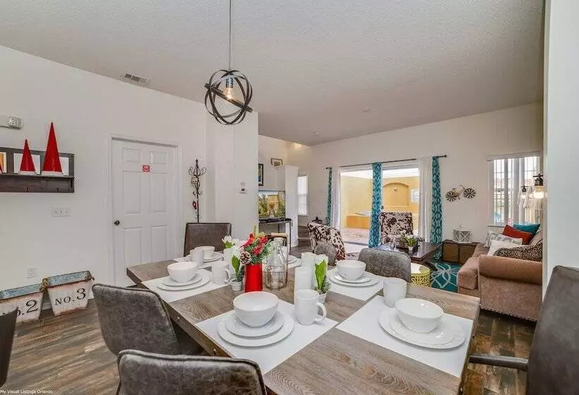 Newly Renovated, Spacious 3bd/2.5ba Villa With Lake View, Near Disney #3tv709