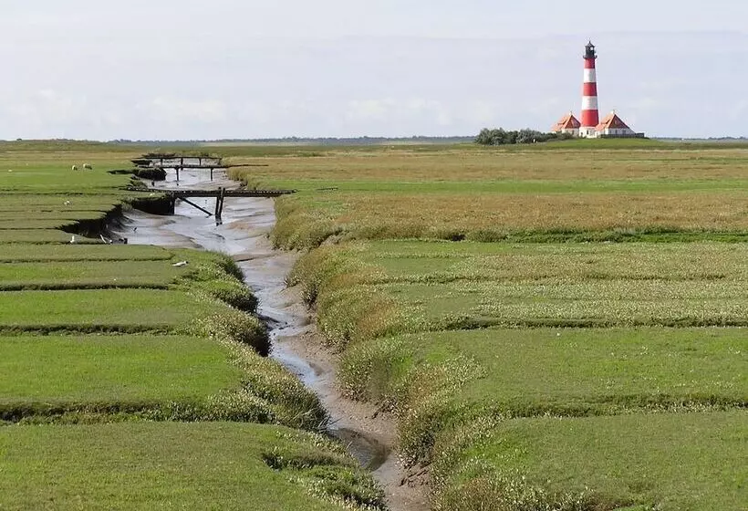 ホテル Alte Schule Westerhever