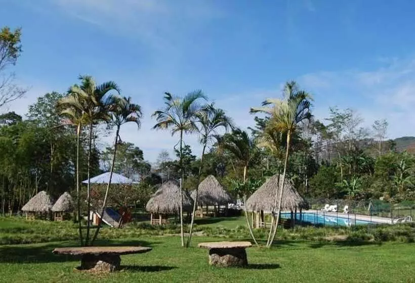 ホテル Finca Temática Cafetera Las Mercedes