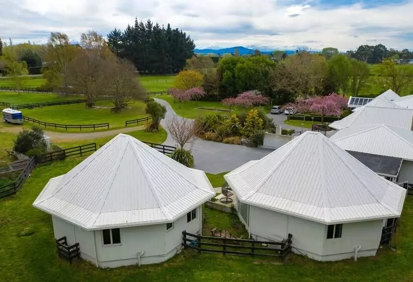 Maaseutuhotelli Silverstream Alpaca Farmstay & Tour