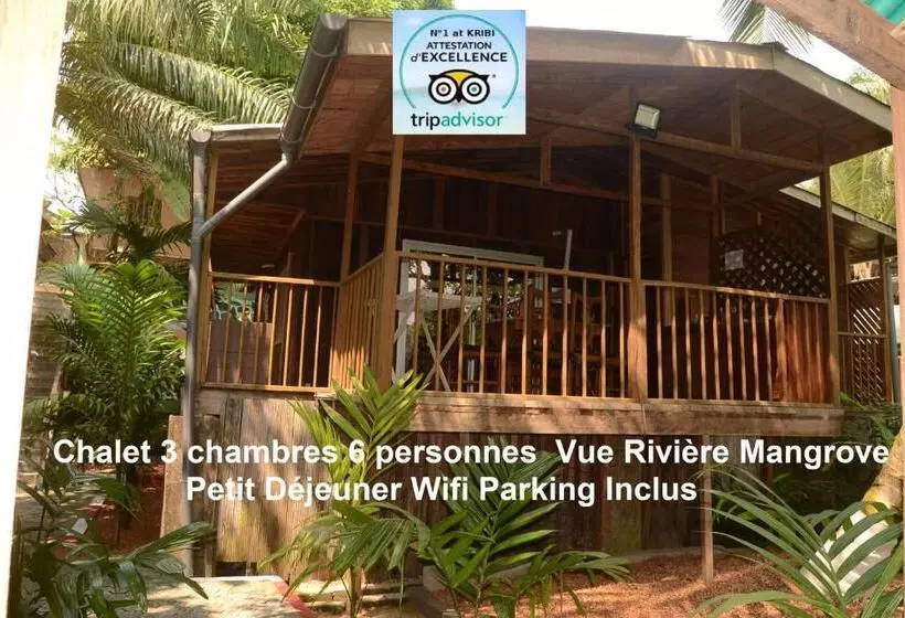 هتل Hôtel Restaurant Gites Kribi