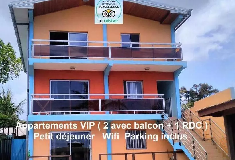 هتل Hôtel Restaurant Gites Kribi