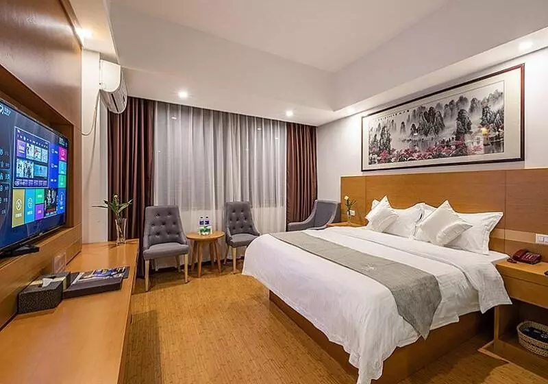 Hotelli Greentree Inn Guilin Lingui District Jinshan Square Jinshui Road Express