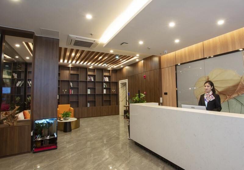 Отель Greentree Inn Express Shandong Zaozhuang Shizhong District Huashan Road Ginza