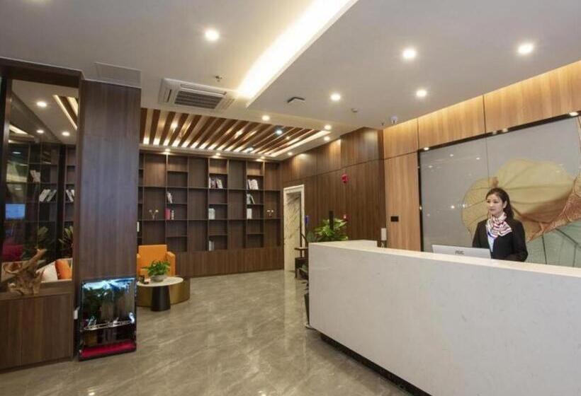 Отель Greentree Inn Express Shandong Zaozhuang Shizhong District Huashan Road Ginza