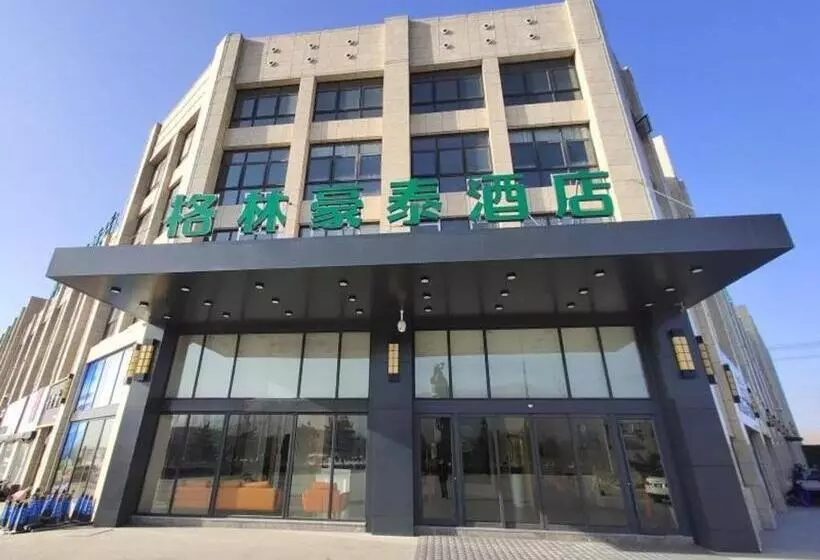 Hotelli Greentree Inn Shanxi Linfen Huozhou Highspeed Railway Station