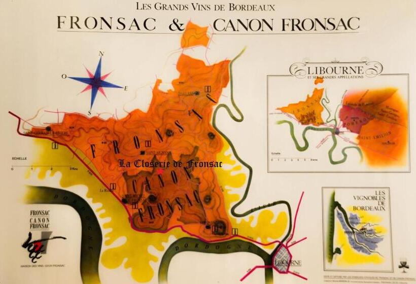 بنسيون La Closerie De Fronsac