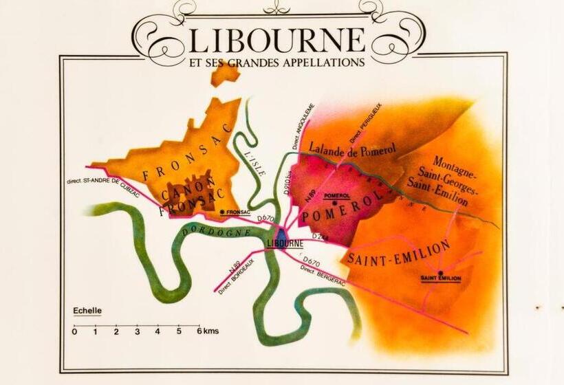 بنسيون La Closerie De Fronsac