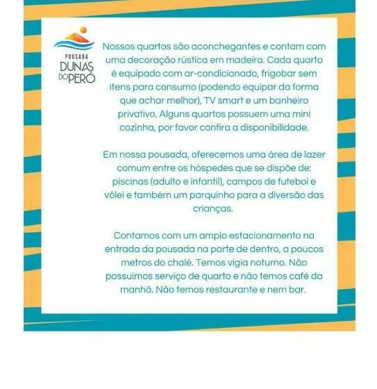 هاستل Pousada Dunas Do Peró