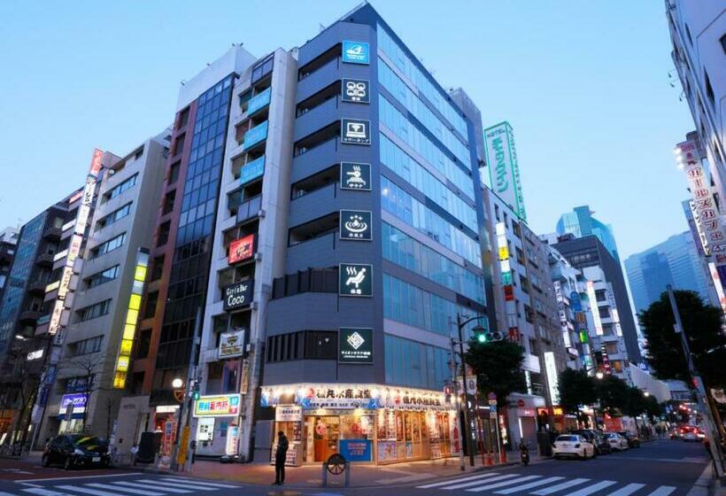 מלון כמוסות Rembrandt Cabin & Spa Shimbashi Caters To Men