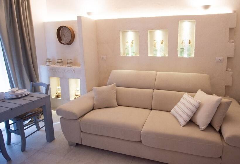 צימר Masseria Messapia Wine Resort & Spa