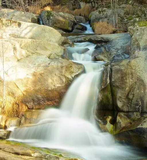 Riverfront Property With Waterfalls Near Yosemite And Bass Lake