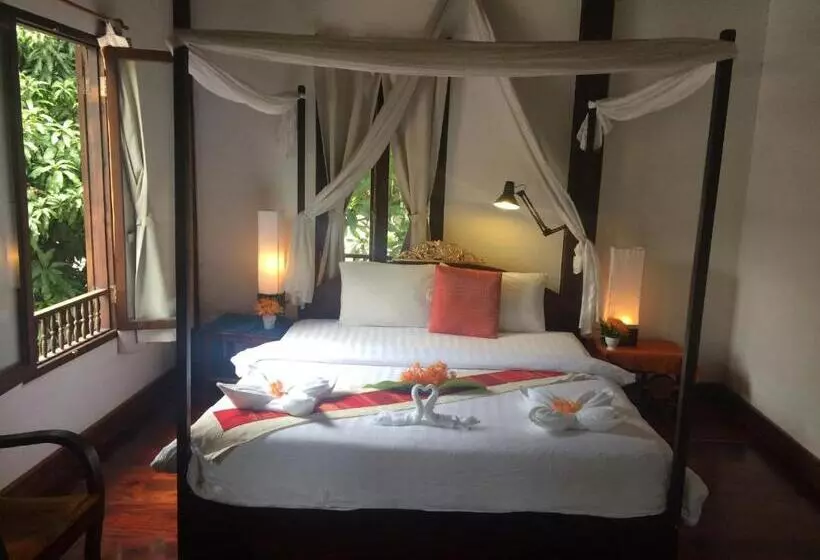 ペンション Villa Khoum Xieng Thong Boutique