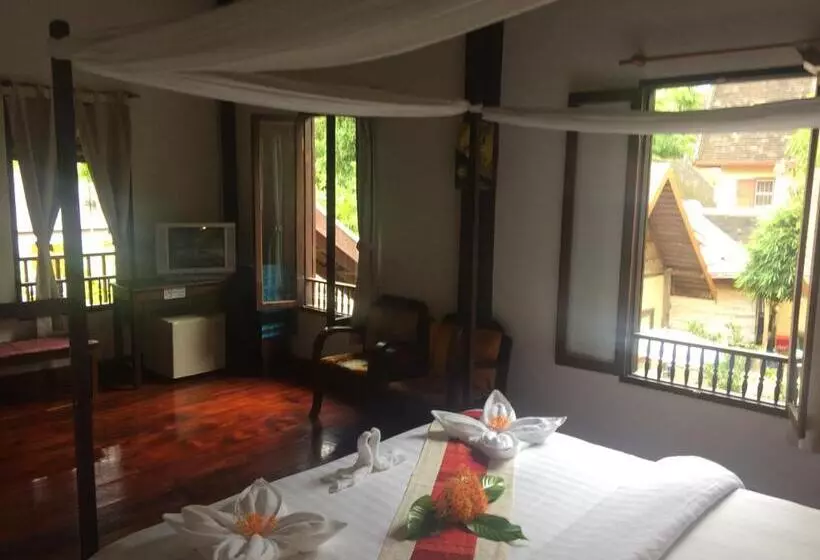 ペンション Villa Khoum Xieng Thong Boutique