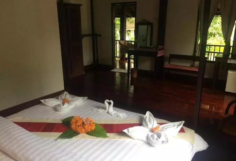 ペンション Villa Khoum Xieng Thong Boutique