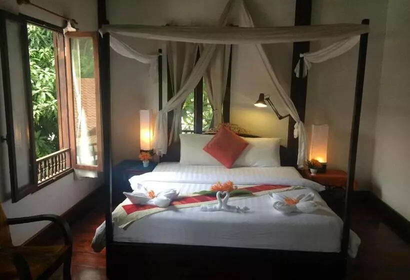 ペンション Villa Khoum Xieng Thong Boutique