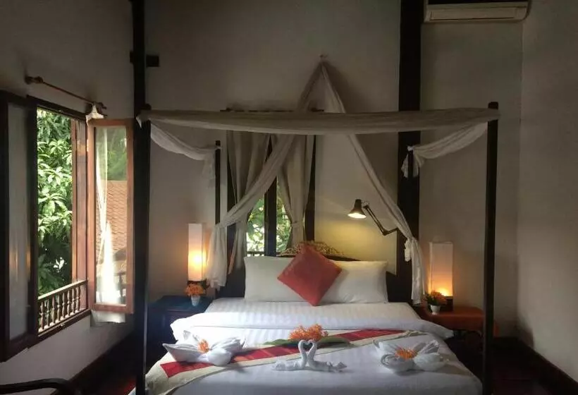 ペンション Villa Khoum Xieng Thong Boutique