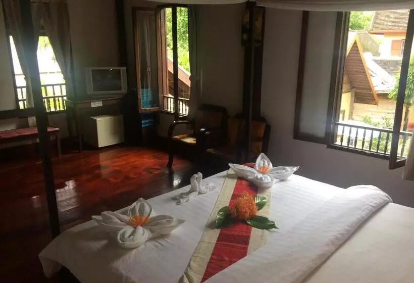 ペンション Villa Khoum Xieng Thong Boutique