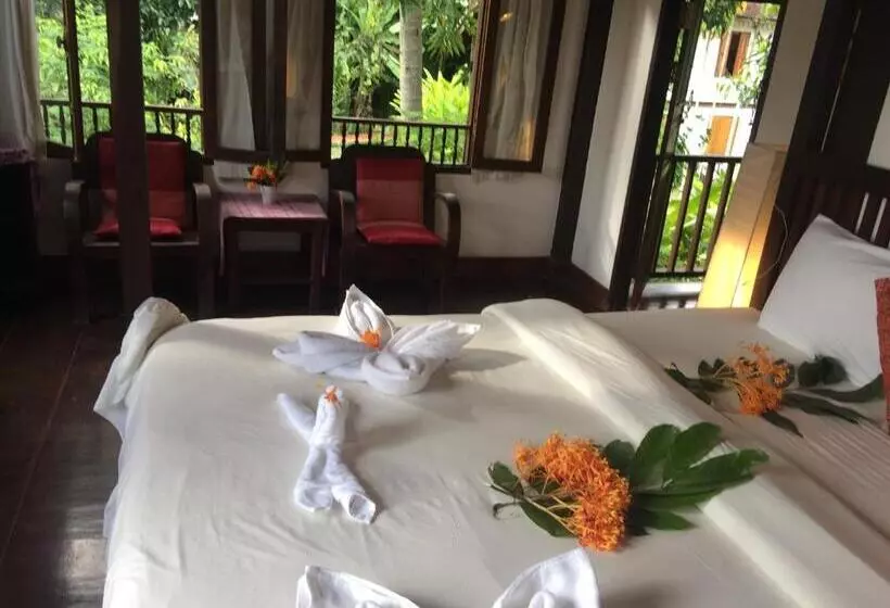 ペンション Villa Khoum Xieng Thong Boutique
