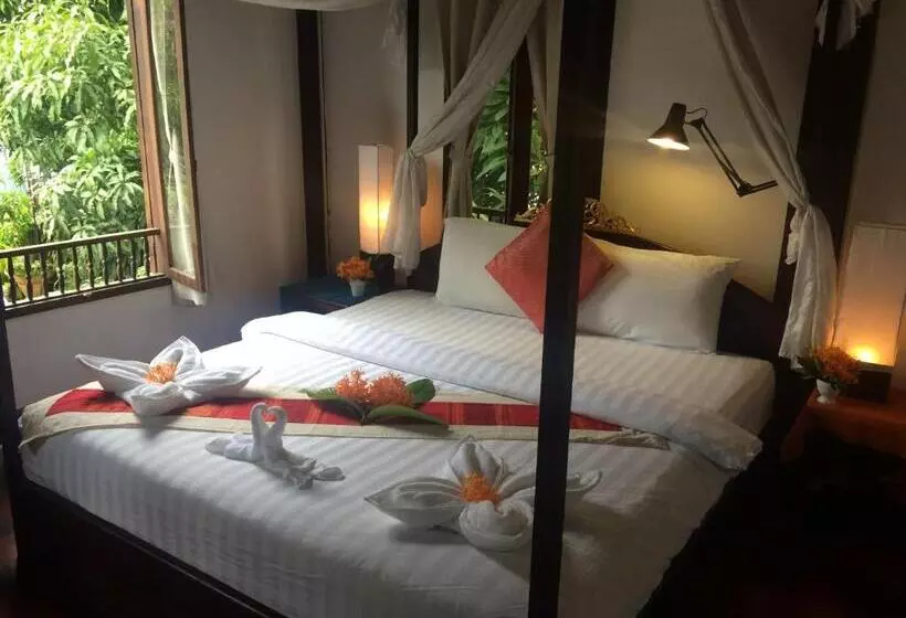 ペンション Villa Khoum Xieng Thong Boutique