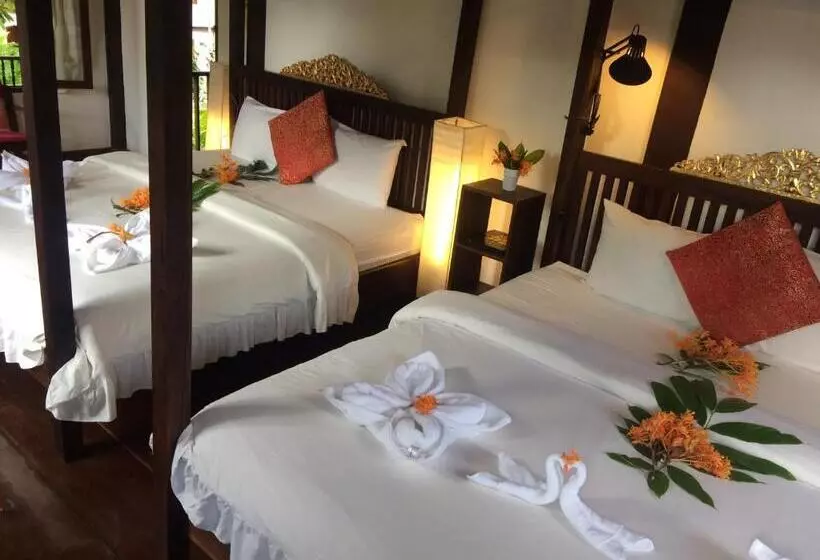 ペンション Villa Khoum Xieng Thong Boutique
