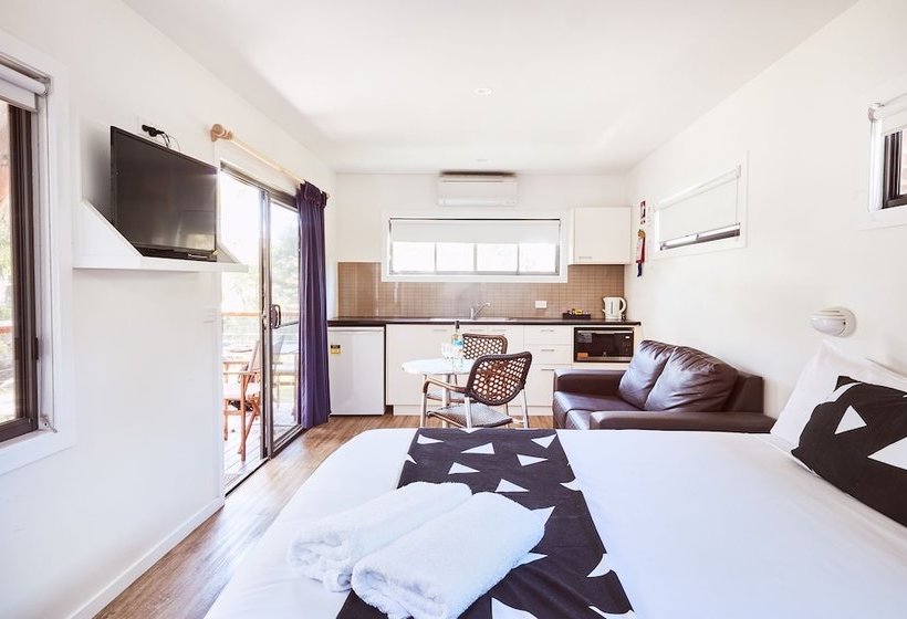 酒店 Lorne Foreshore Caravan Park