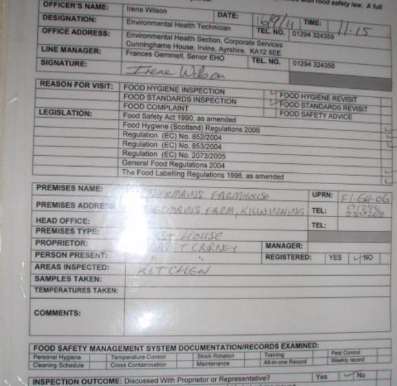 住宿加早餐  Nethermains House