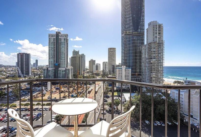 酒店 Deluxe Twin Studio In Surfers Paradise Coasthm