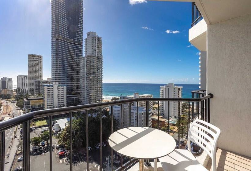 酒店 Deluxe Twin Studio In Surfers Paradise Coasthm