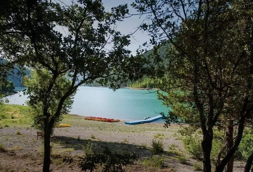 בית מלון כפרי Camping & Bungalows Liguerre De Cinca