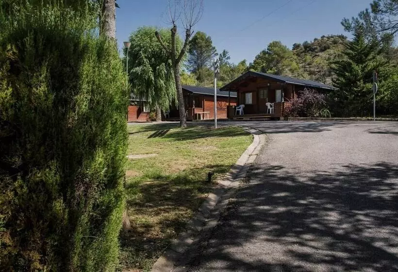 בית מלון כפרי Camping & Bungalows Liguerre De Cinca