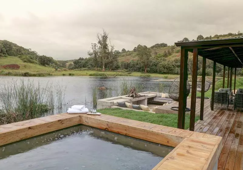 ホテル Bush Villas Self-catering At Botlierskop