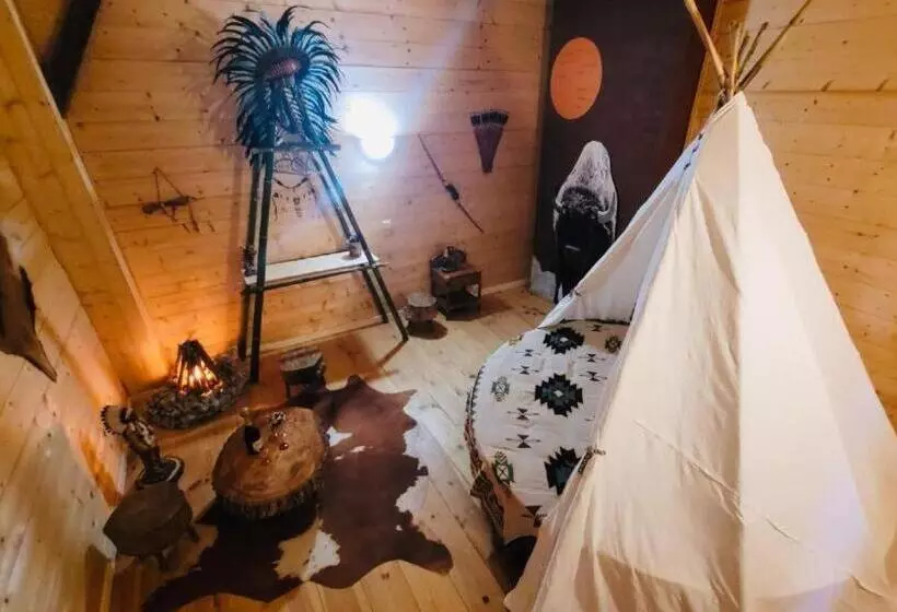 Aamiaismajoitus (B&B) Camping Syl Vallée Western Village