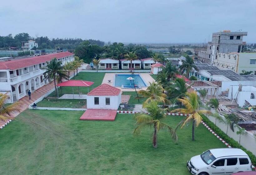 酒店 Silver Sand Eco Resort !! Beachfront !! With Biggest Pool And Huge Open Area !! Ideal For Weddings !