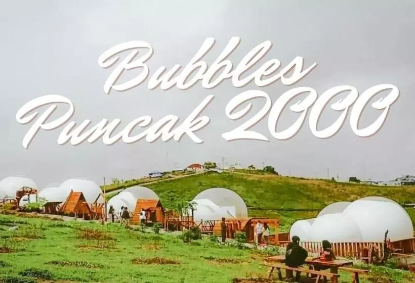 カプセルホテル Siosar Puncak 2000 Cottage Kacinambung