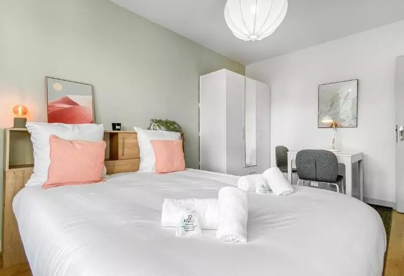 Majatalo Homey Coloc Goodlife   Colocation Moderne   Chambres Privées   Wifi Et Netflix   Au Pied Du Tram Pou